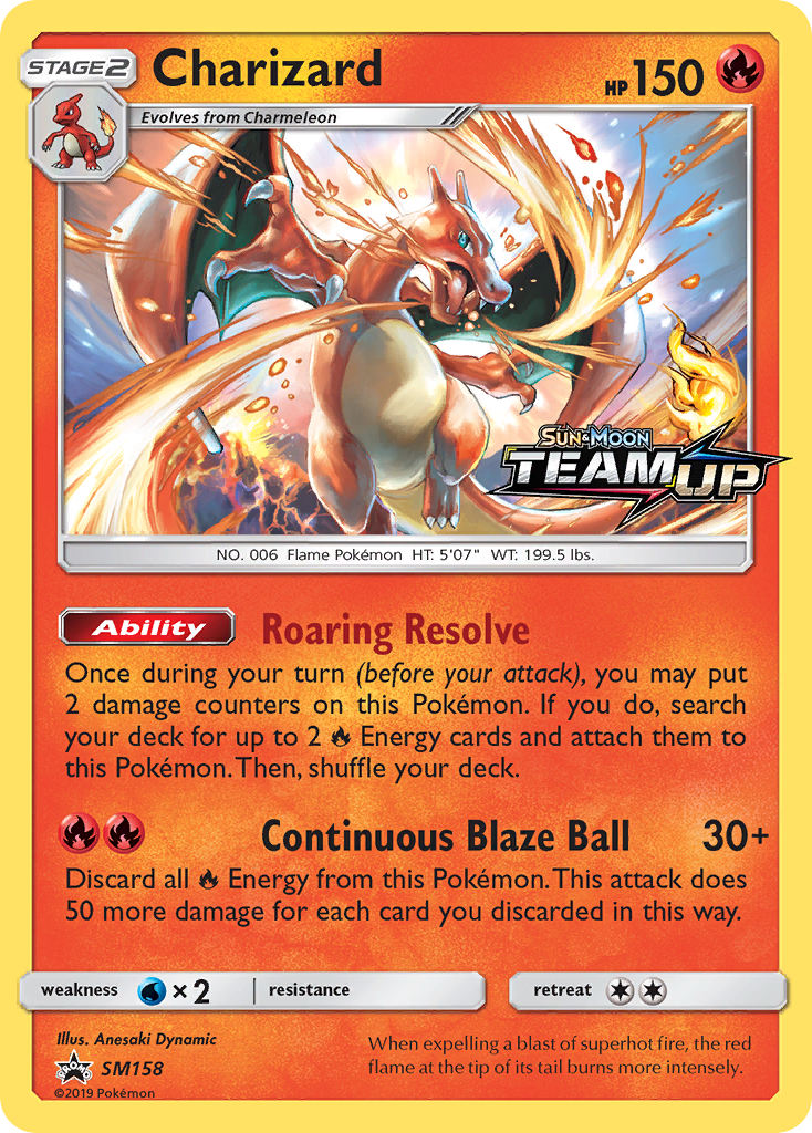 Charizard (SM158) [Sun & Moon: Black Star Promos] | Good Games Morley