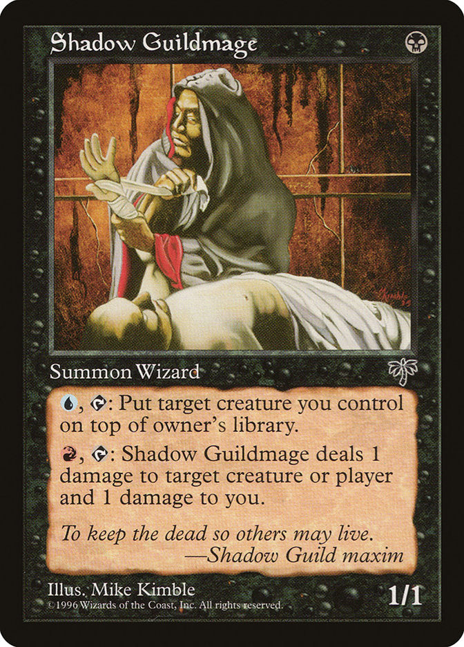 Shadow Guildmage [Mirage] | Good Games Morley