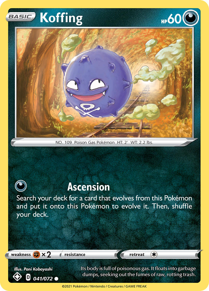 Koffing (041/072) [Sword & Shield: Shining Fates] | Good Games Morley