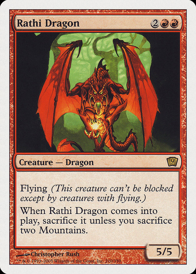 Rathi Dragon [Ninth Edition] | Good Games Morley
