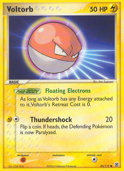 Voltorb (85/112) [EX: FireRed & LeafGreen] | Good Games Morley