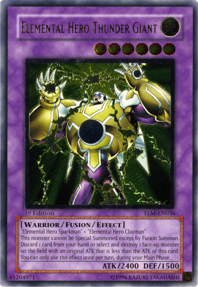 Elemental Hero Thunder Giant [TLM-EN036] Ultimate Rare | Good Games Morley