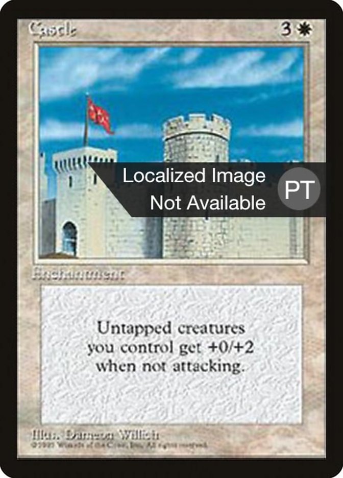 Castle [Fourth Edition (Foreign Black Border)] | Good Games Morley