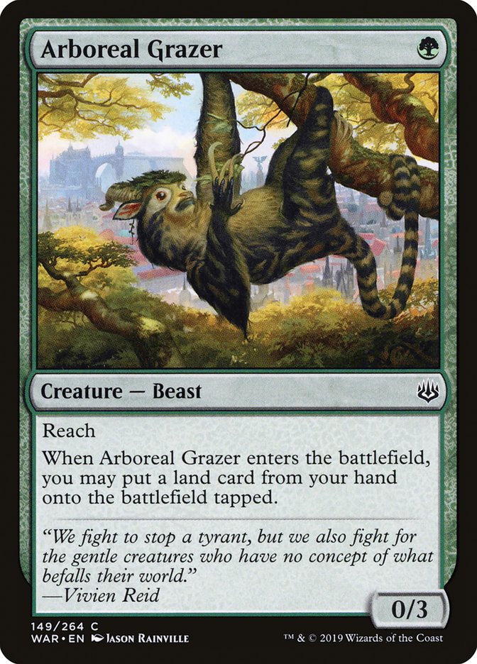 Arboreal Grazer [War of the Spark] | Good Games Morley