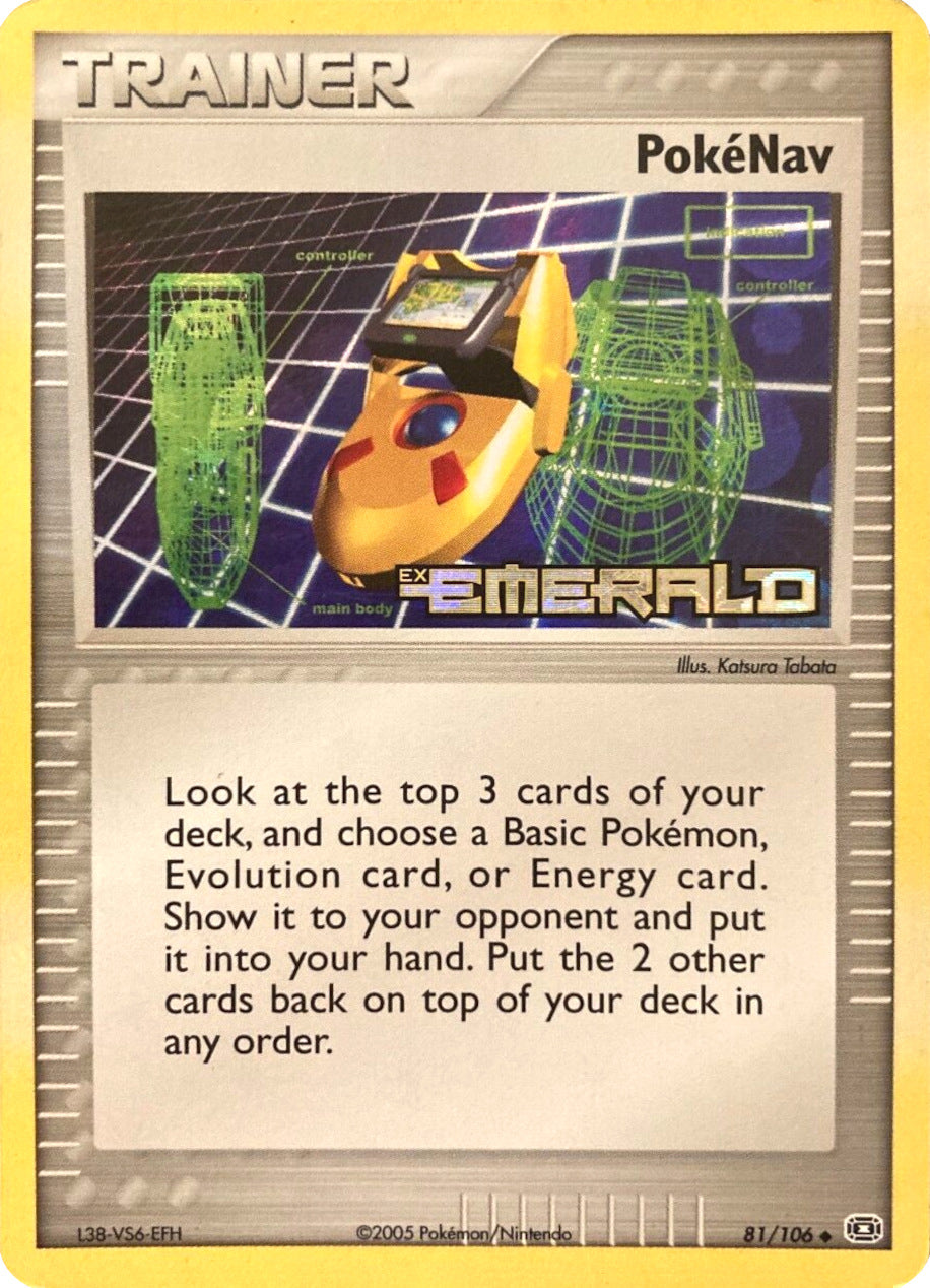 PokeNav (81/106) (Stamped) [EX: Emerald] | Good Games Morley