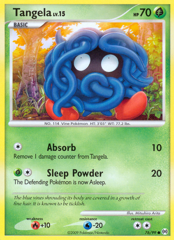 Tangela (76/99) [Platinum: Arceus] | Good Games Morley