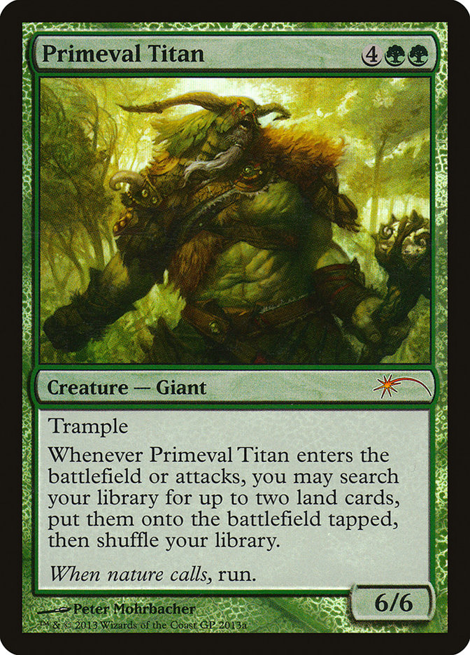 Primeval Titan (Grand Prix) [Grand Prix Promos] | Good Games Morley