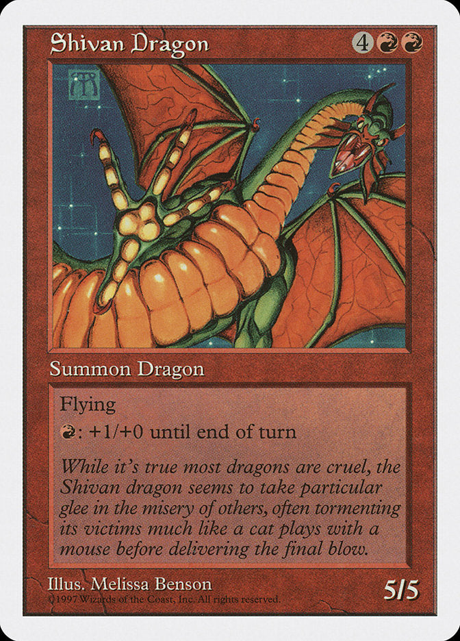 Shivan Dragon [Fifth Edition] | Good Games Morley