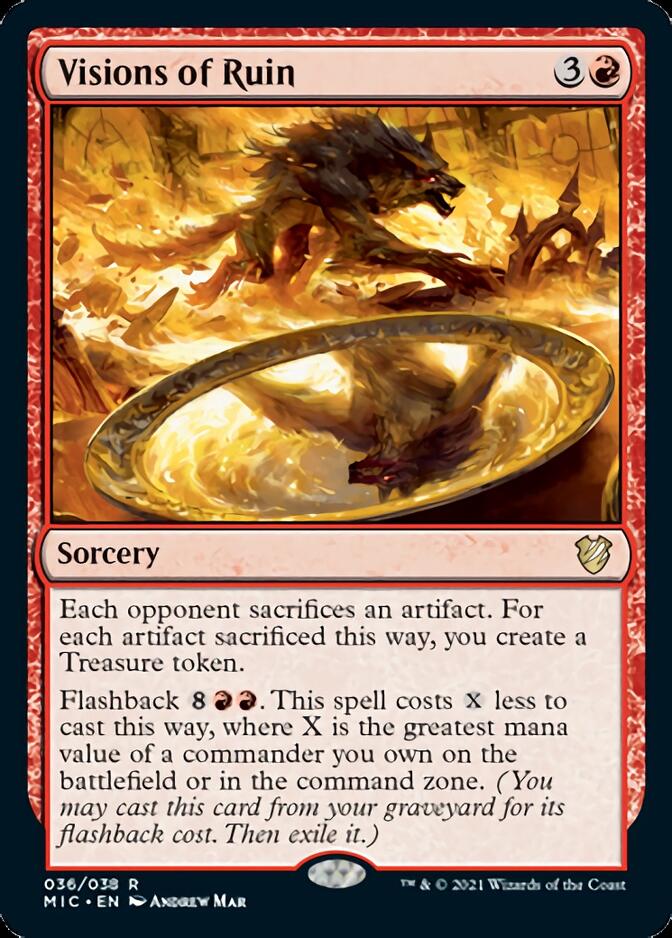 Visions of Ruin [Innistrad: Midnight Hunt Commander] | Good Games Morley