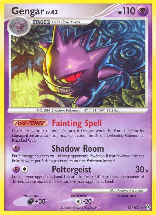 Gengar (18/100) [Diamond & Pearl: Stormfront] | Good Games Morley