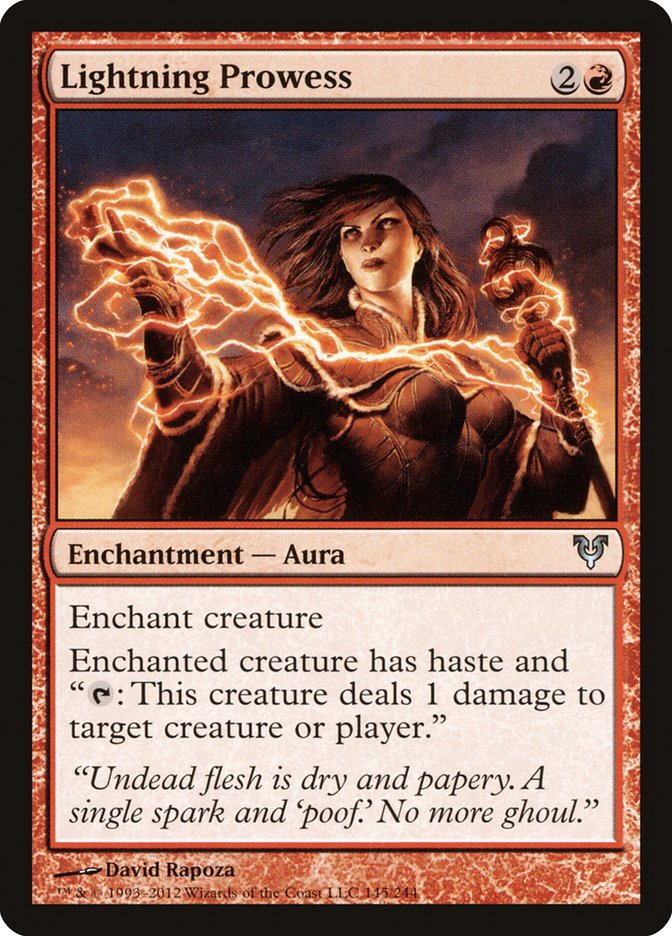 Lightning Prowess [Avacyn Restored] | Good Games Morley