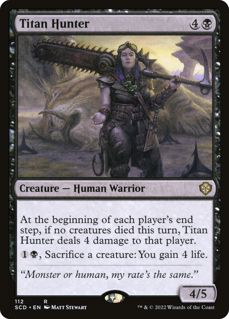 Titan Hunter [Starter Commander Decks] | Good Games Morley