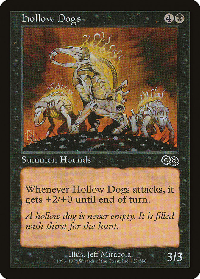 Hollow Dogs [Urza's Saga] | Good Games Morley