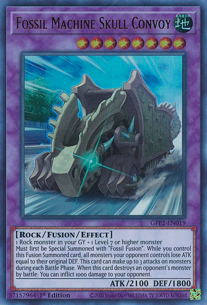 Fossil Machine Skull Convoy [GFP2-EN019] Ultra Rare | Good Games Morley