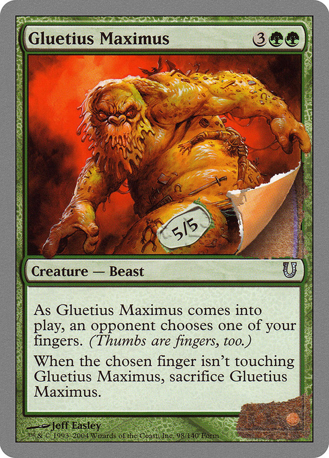 Gluetius Maximus [Unhinged] | Good Games Morley