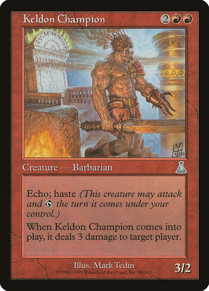 Keldon Champion [Urza's Destiny] | Good Games Morley