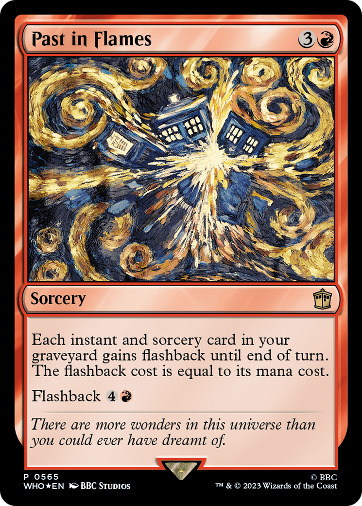 Past in Flames [Doctor Who Promos] | Good Games Morley