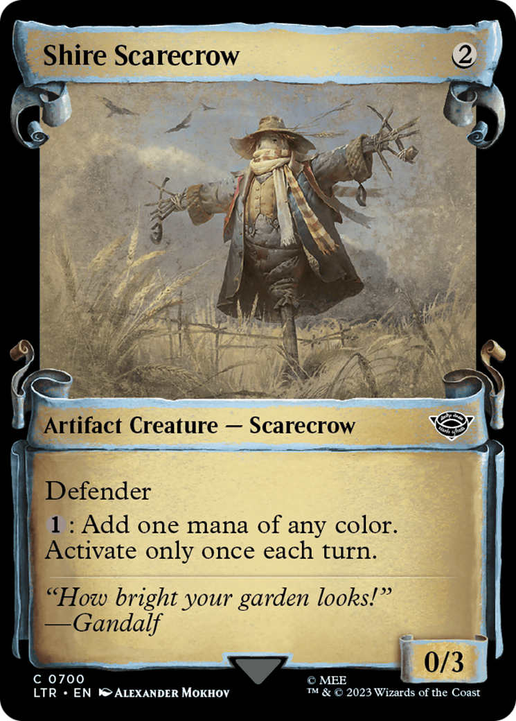 Shire Scarecrow [The Lord of the Rings: Tales of Middle-Earth Showcase Scrolls] | Good Games Morley
