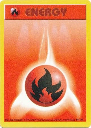 Fire Energy (98/102) [Base Set Shadowless Unlimited] | Good Games Morley