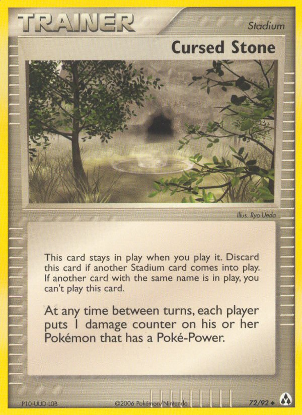Cursed Stone (72/92) [EX: Legend Maker] | Good Games Morley