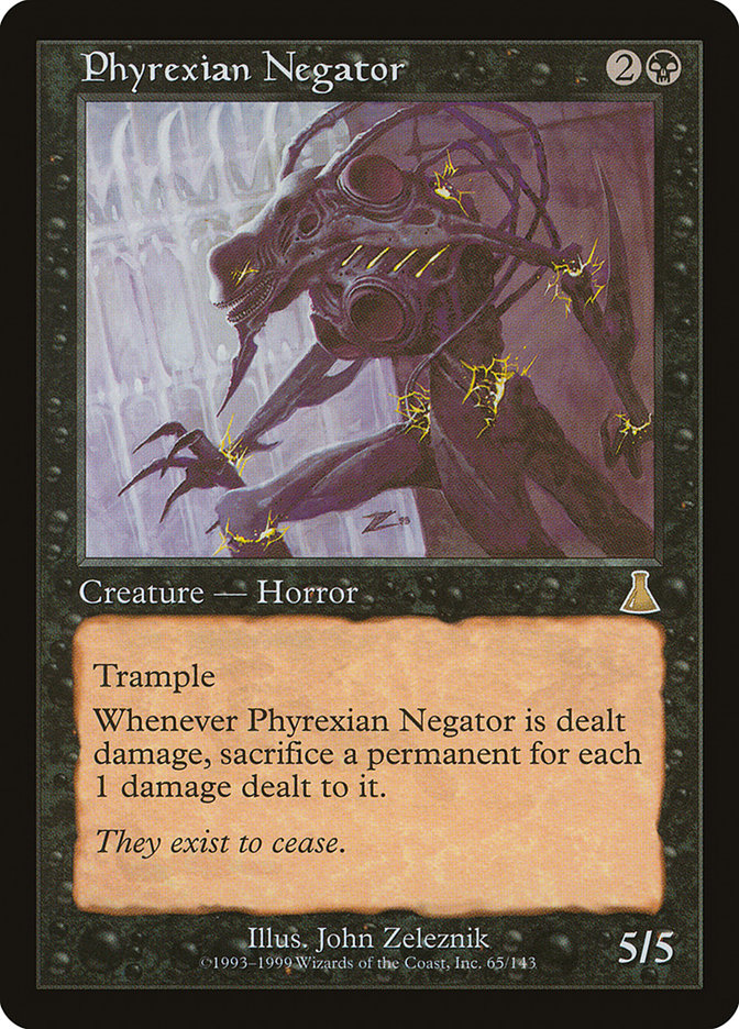 Phyrexian Negator [Urza's Destiny] | Good Games Morley