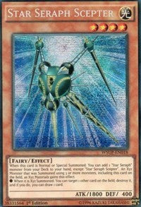 Star Seraph Scepter [WSUP-EN018] Prismatic Secret Rare | Good Games Morley