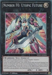 Number F0: Utopic Future [WSUP-EN026] Prismatic Secret Rare | Good Games Morley