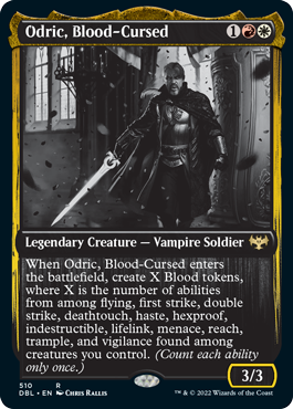 Odric, Blood-Cursed [Innistrad: Double Feature] | Good Games Morley