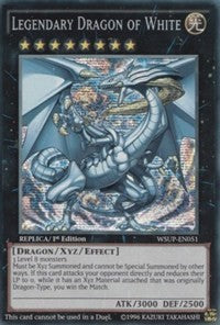 Legendary Dragon of White [WSUP-EN051] Prismatic Secret Rare | Good Games Morley