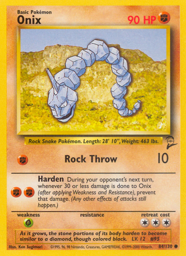 Onix (84/130) [Base Set 2] | Good Games Morley