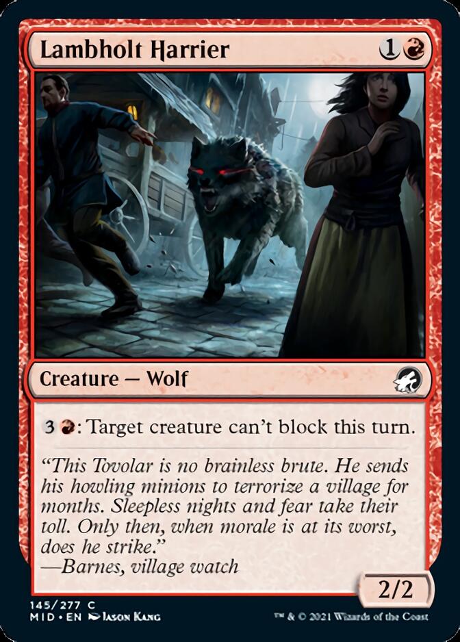 Lambholt Harrier [Innistrad: Midnight Hunt] | Good Games Morley