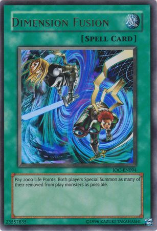 Dimension Fusion [IOC-EN094] Ultra Rare | Good Games Morley