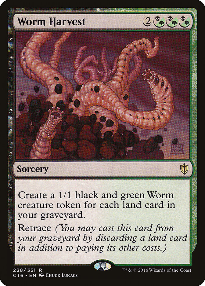 Worm Harvest [Commander 2016] | Good Games Morley