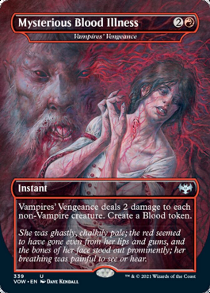Vampires' Vengeance - Mysterious Blood Illness [Innistrad: Crimson Vow] | Good Games Morley