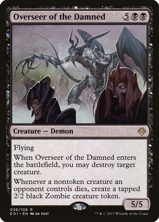 Overseer of the Damned [Archenemy: Nicol Bolas] | Good Games Morley