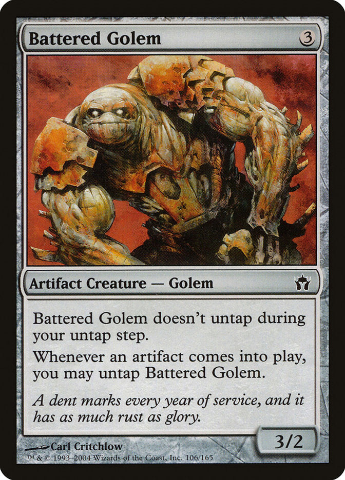 Battered Golem [Fifth Dawn] | Good Games Morley