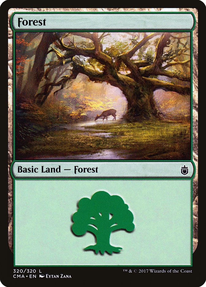 Forest (320) [Commander Anthology] | Good Games Morley