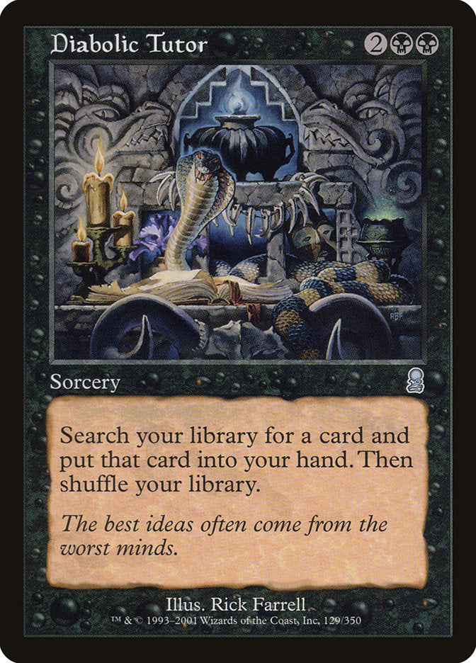 Diabolic Tutor [Odyssey] | Good Games Morley