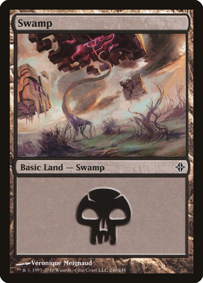 Swamp (240) [Rise of the Eldrazi] | Good Games Morley