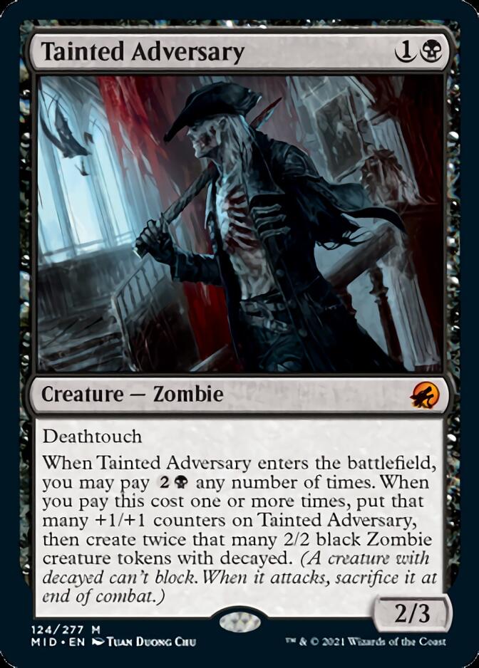 Tainted Adversary [Innistrad: Midnight Hunt] | Good Games Morley