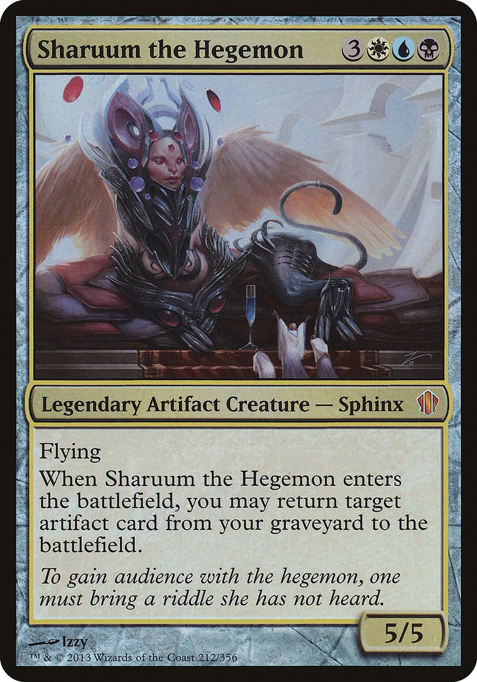 Sharuum the Hegemon (Oversized) [Commander 2013 Oversized] | Good Games Morley