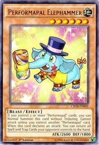 Performapal Elephammer [CROS-EN002] Rare | Good Games Morley