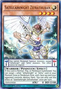 Satellarknight Zefrathuban [CROS-EN020] Ultra Rare | Good Games Morley