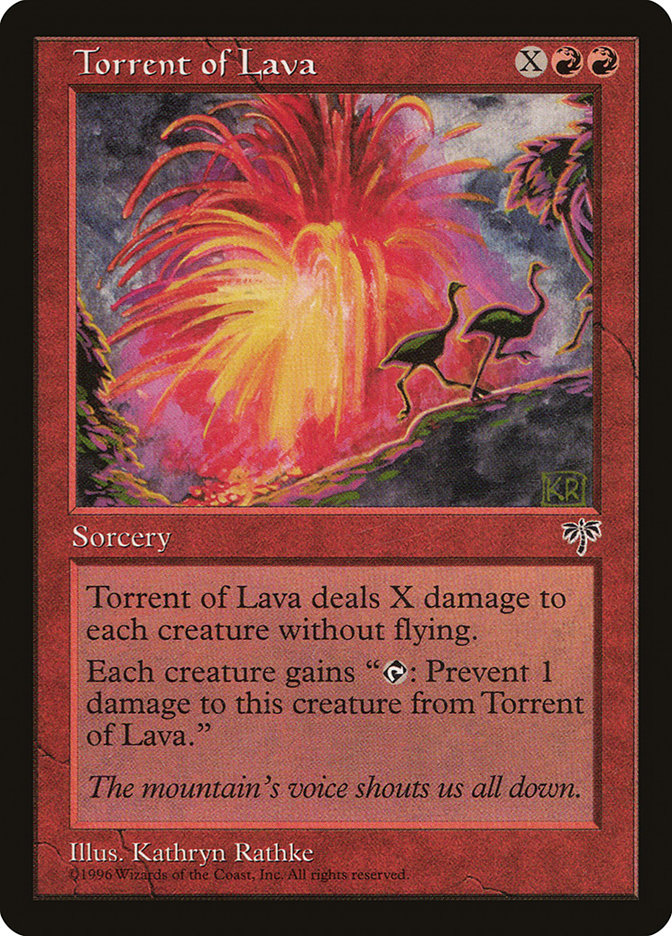 Torrent of Lava [Mirage] | Good Games Morley