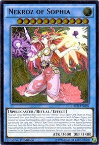 Nekroz of Sophia (UTR) [CROS-EN038] Ultimate Rare | Good Games Morley