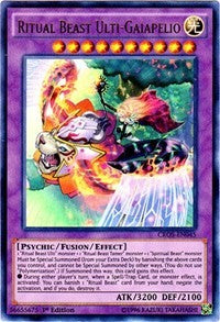 Ritual Beast Ulti-Gaiapelio [CROS-EN045] Ultra Rare | Good Games Morley