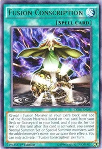 Fusion Conscription [CROS-EN053] Rare | Good Games Morley