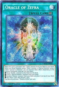 Oracle of Zefra [CROS-EN060] Secret Rare | Good Games Morley