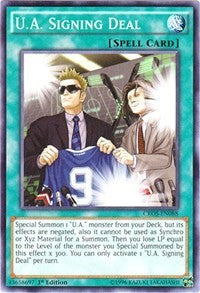 U.A. Signing Deal [CROS-EN088] Common | Good Games Morley