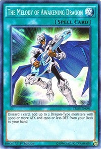 The Melody of Awakening Dragon [CROS-EN091] Super Rare | Good Games Morley